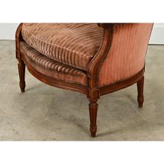 French Louis XVI Style Single Bergere - 3696804