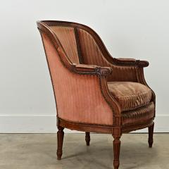 French Louis XVI Style Single Bergere - 3696811