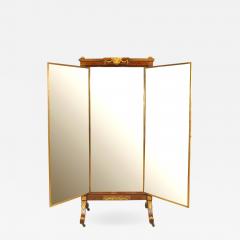 French Louis XVI Style Triptych Cheval Mirror - 746425