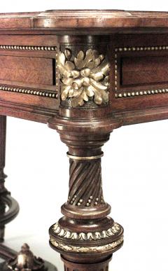 French Louis XVI Style Walnut Center Table - 1424272