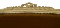 French Louis XVI Velvet Loveseat - 4652958