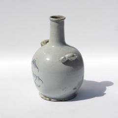 French Low Flame Glaze Pottery Water Jug Boy Circa 1770 - 4330975