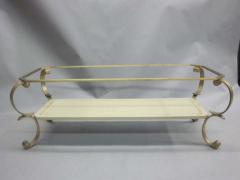 French MId Century Modern Double Level Cocktail Table Attr Maison Jansen - 1776243