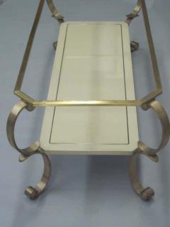 French MId Century Modern Double Level Cocktail Table Attr Maison Jansen - 1776244