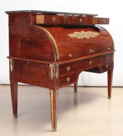 French Mahogany Bureau Cylindre - 634140