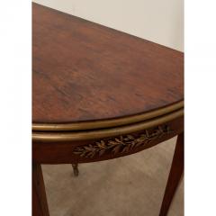 French Mahogany Empire Console Game Table - 3135636