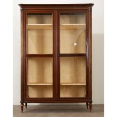 French Mahogany Louis XVI Style Vitrine - 3420541