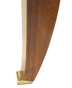 French Mahogany Pascaud Scroll Game Table - 4628501