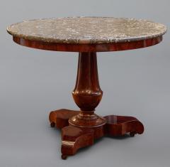 French Marble Center Table - 3852989