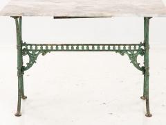 French Marble and Iron Patisserie Table - 2572338