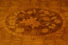 French Marquetry Inlaid 19th Century Writing Table Desk - 4397716