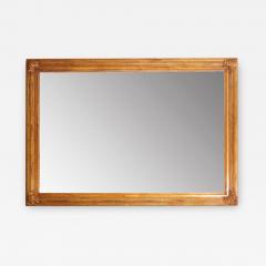 French Massive Painted Gold Framed Mirror - 3294083