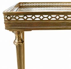French Mid Century Bagues Style Brass and glomis Side Tables Circa 1950 65 - 4634980