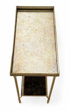French Mid Century Bagues Style Brass and glomis Side Tables Circa 1950 65 - 4634984