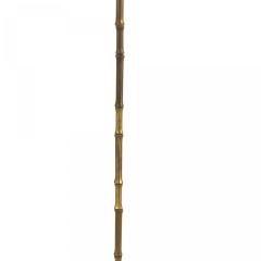 French Mid Century Bagues Style Faux Bamboo Floor Lamp - 4659090