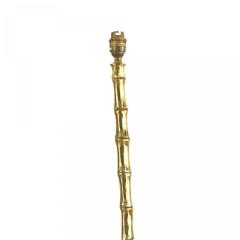 French Mid Century Bagues Style Faux Bamboo Floor Lamp - 4659095