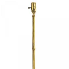 French Mid Century Bagues Style Faux Bamboo Floor Lamp - 4659107
