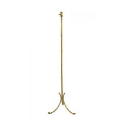 French Mid Century Bagues Style Faux Bamboo Floor Lamp - 4717841