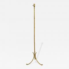 French Mid Century Bagues Style Faux Bamboo Floor Lamp - 4717848