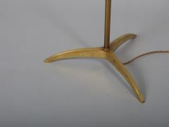 French Mid Century Brass Floor Lamp c1960 - 4512302