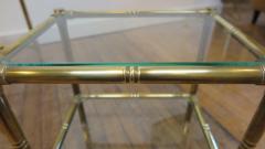 French Mid Century Brass Nesting Tables - 1854521