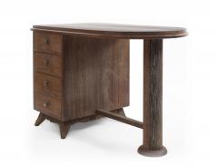 French Mid Century Cerused Oak Writing Desk - 1379352