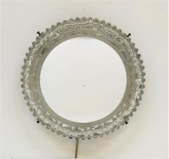 French Mid Century Cut Glass Back Lit Mirror - 2868971