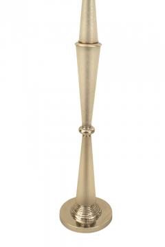 French Mid Century Frosted Glass Floor Lamp - 4652307