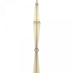 French Mid Century Frosted Glass Floor Lamp - 4652308