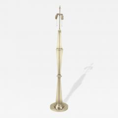 French Mid Century Frosted Glass Floor Lamp - 4700596