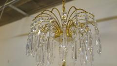 French Mid Century Hollywood Regency Waterfall Chandelier - 2669635