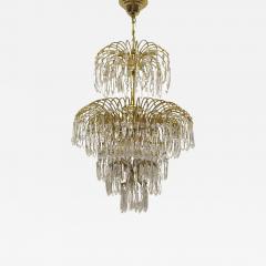 French Mid Century Hollywood Regency Waterfall Chandelier - 2671484