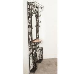 French Mid Century Iron Hall Tree - 3413668