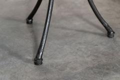 French Mid Century Iron Stone Table - 3022839