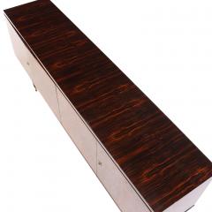 French Mid Century Macassar and Ebony Sideboard C 1955  - 4788045