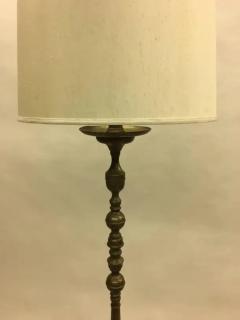 French Mid Century Modern Gilt Bronze Baluster Form Floor Lamp 1930 - 4108709