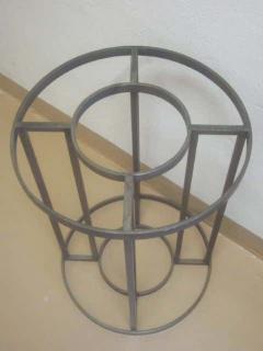 French Mid Century Modern Iron Circular Table Base - 1746385