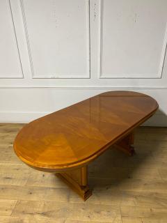 French Mid Century Oval Dining Table - 3172175