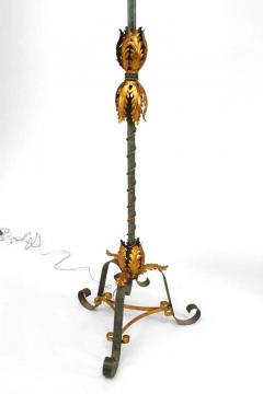 French Mid Century Patinated Floor Lamp - 1377447