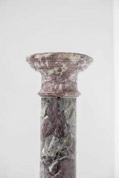 French Mid Century Red Marble Column - 3663789