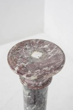 French Mid Century Red Marble Column - 3663790