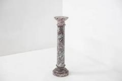 French Mid Century Red Marble Column - 3663804