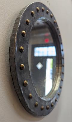 French Mid century Brutalist Mirror - 4329366