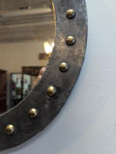 French Mid century Brutalist Mirror - 4329367