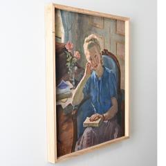 French Mid century Oil Painting Signed Coste - 4524285