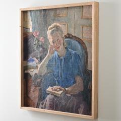 French Mid century Oil Painting Signed Coste - 4524287