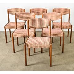 French Midcentury Dining Chairs Set of 6 - 4396546