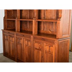 French Midcentury Oak Bibliotheque - 4390058