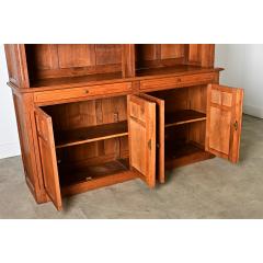 French Midcentury Oak Bookcase - 4396486