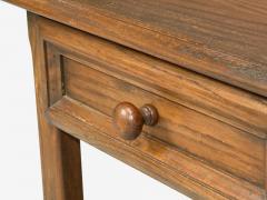 French Modern Brutalist Nightstands Oak France 1960s - 4729809